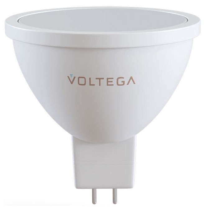 Лампа светодиодная voltega sofit gu5.3 gu5.3 6вт 2800k 7170