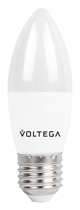 Лампа светодиодная voltega candle 10w e27 10вт 2800k 8451