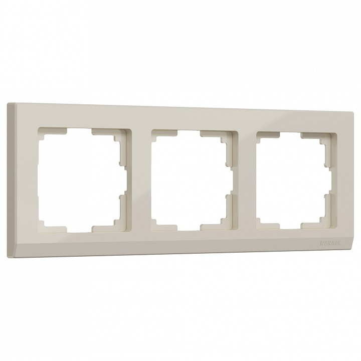 Рамка на 3 поста werkel stark (слоновая кость) w0031803
