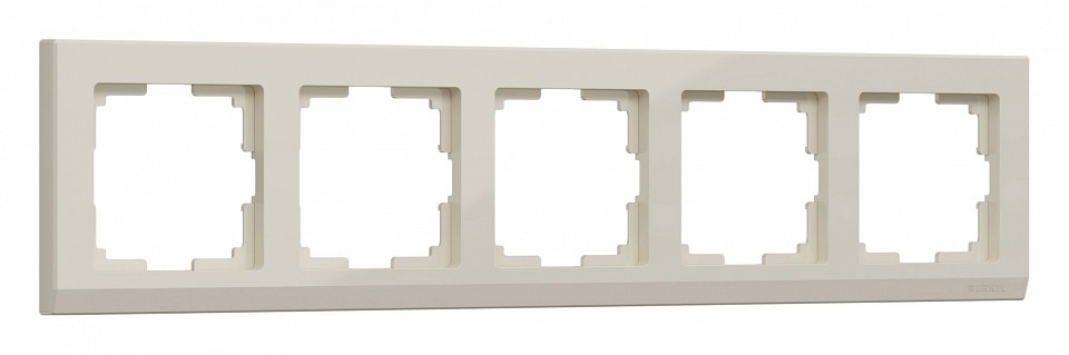 Рамка на 5 постов werkel stark (слоновая кость) w0051803