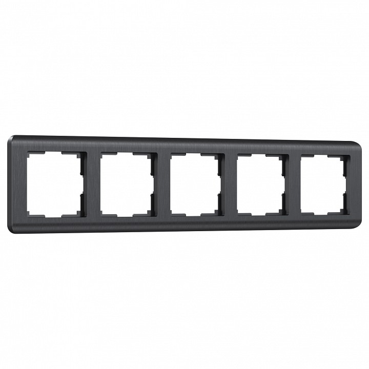 Рамка на 5 постов werkel stream (графит) w0052104