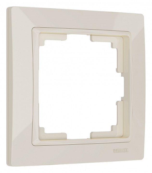 Рамка на 1 пост werkel snabb basic (слоновая кость) w0012003