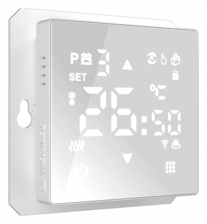 Терморегулятор электромеханический для теплого пола werkel белый w1151201