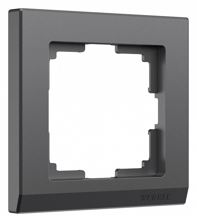 Рамка на 1 пост werkel stark (графит матовый) w0011864