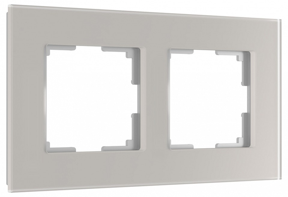 Рамка на 2 поста werkel senso дымчатый w0023117