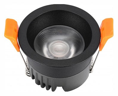 Встраиваемый светильник iledex technical mars 107-7w-d64-3000k-24dg-bk