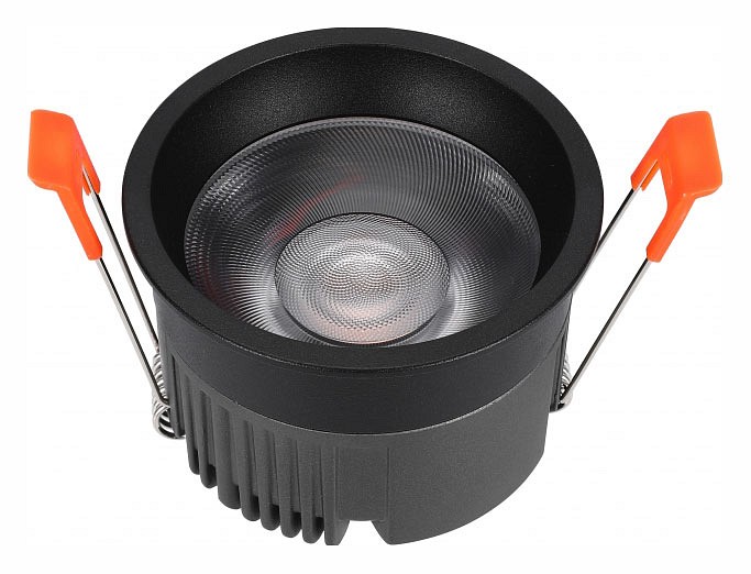 Встраиваемый светильник iledex technical mars 112-12w-d80-4000k-24dg-bk