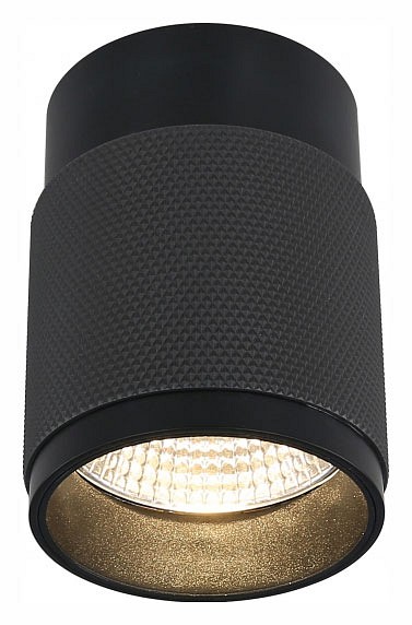 Накладной светильник iledex delta 1955-10w-3000k-36 bk+grp