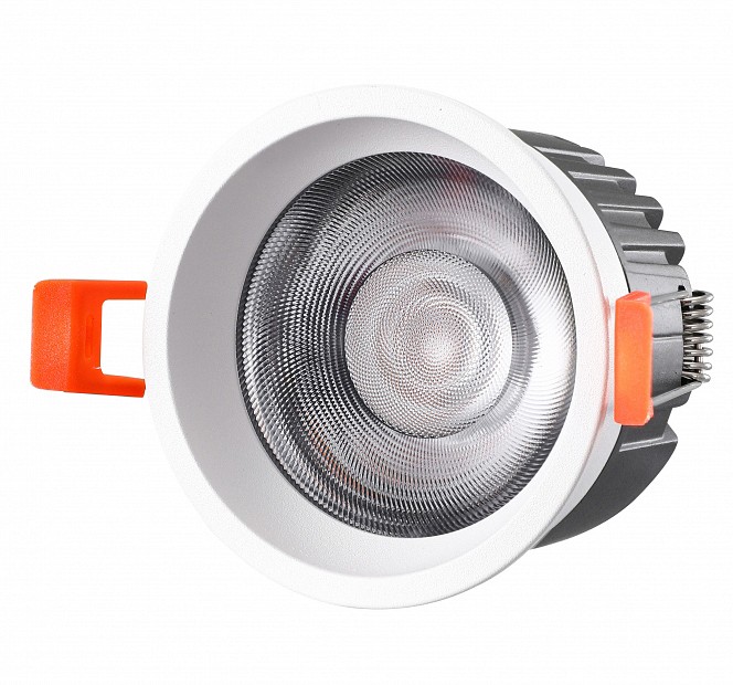 Встраиваемый светильник iledex technical mars dim 112-12w-d80-4000k-24dg-wh