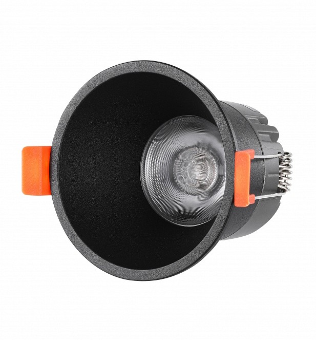 Встраиваемый светильник iledex technical mars dim 207-7w-d75-4000k-24dg-bk