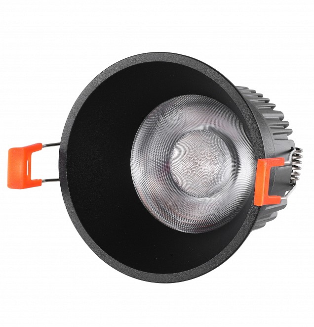 Встраиваемый светильник iledex technical mars dim 212-12w-d95-3000k-24dg-bk