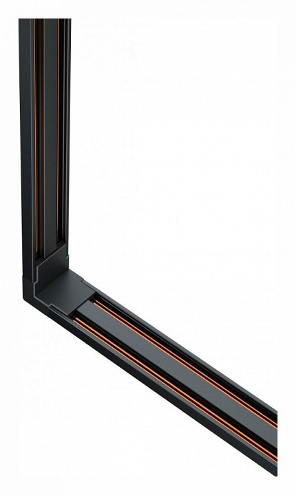 Соединитель угловой внешний для треков накладных iledex technical vision48/25 power connect 4825-г-type-bk