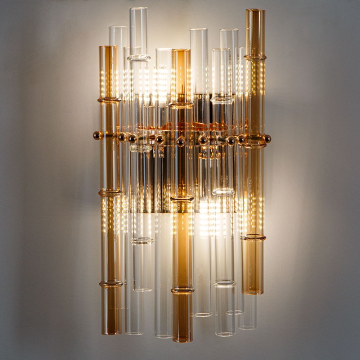 Накладной светильник arte lamp crystalla a4111ap-2go