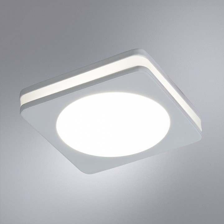 Встраиваемый светильник arte lamp tabit a8432pl-1wh
