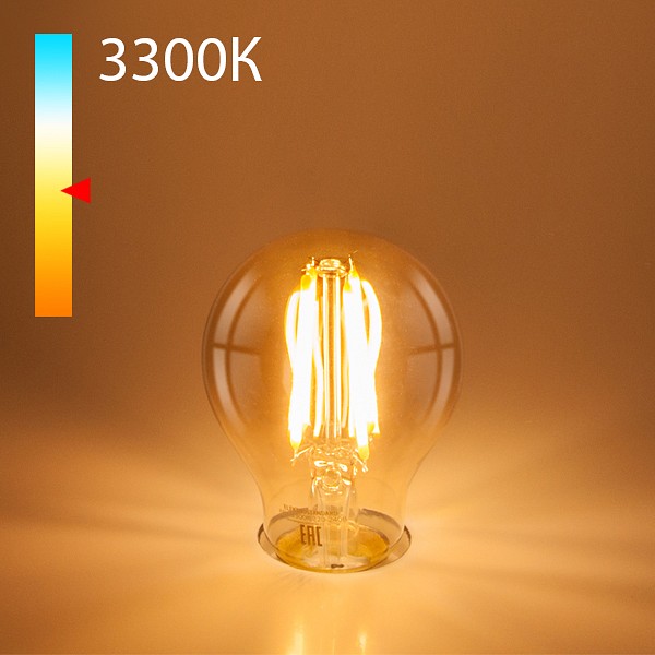 Лампа светодиодная elektrostandard classic f e27 12вт 3300k a048345