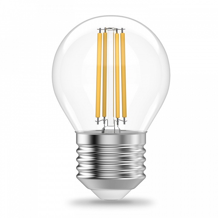Лампа светодиодная gauss filament elementary e27 10вт 4100k 52220