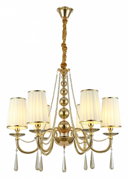 Подвесная люстра lumina deco fabione ldp 1200-6 f.gd