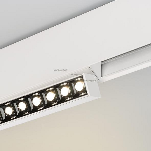 Светильник на штанге arlight mag-laser-fold-45-s480-18w warm3000 (wh, 15 deg, 24v) 026976