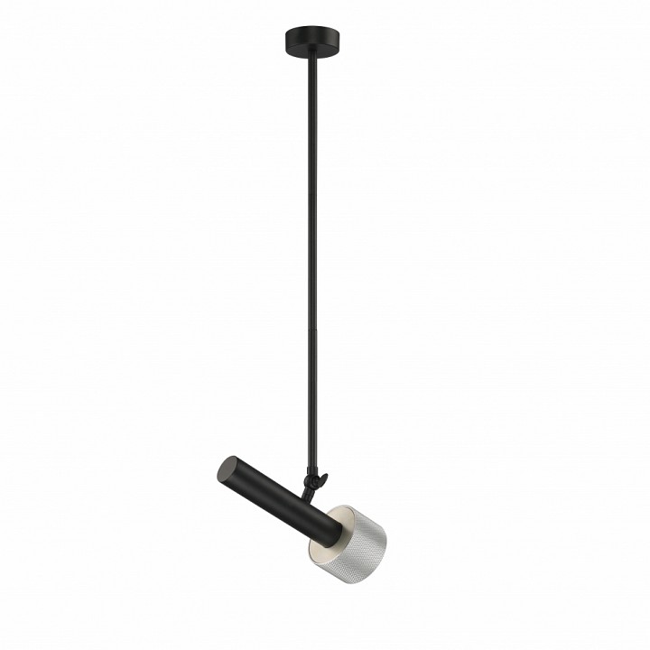 Светильник на штанге iledex delta 2361-1 bk+sl