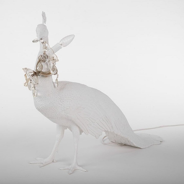 Птица световая seletti peacock 14672