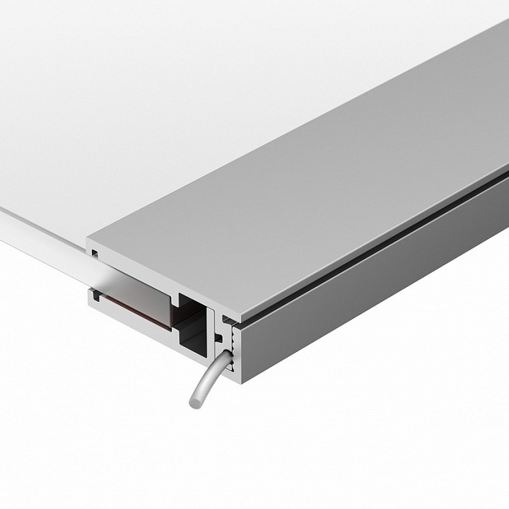 Профиль для стекла arlight klus-glass-56-2000 anod 019193