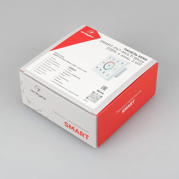 Панель универсальная сенсорная встраиваемая arlight smart 28321