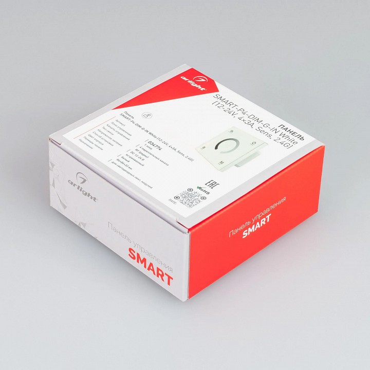 Панель-диммер сенсорный встраиваемый arlight smart 034774