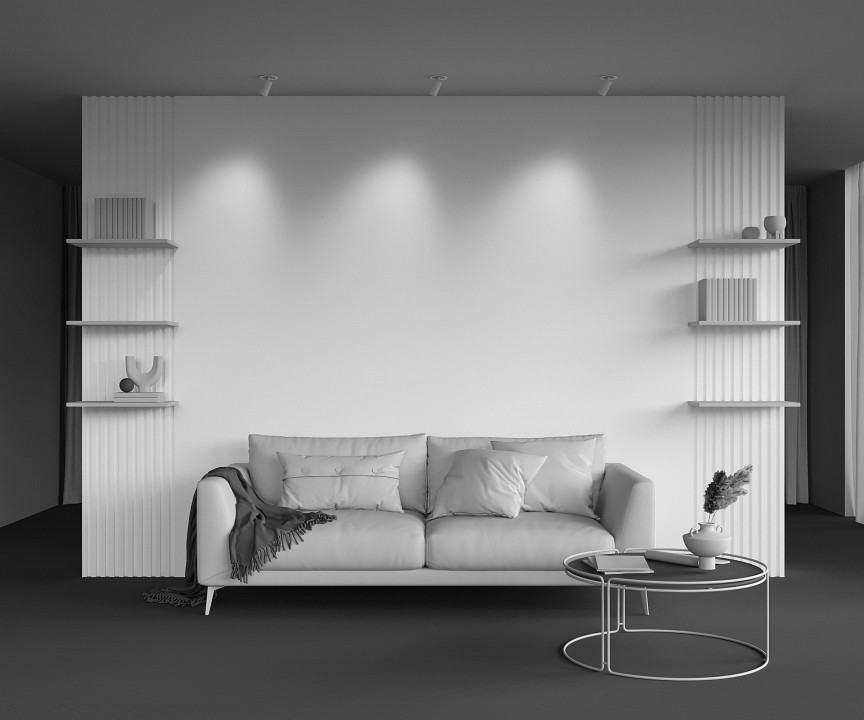 Встраиваемый светильник на штанге maytoni focus led c071cl-7w2.7k-wb