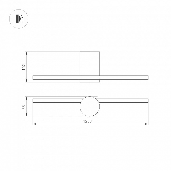 Бра arlight vinci 036930