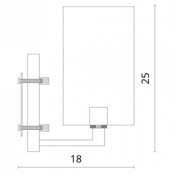 Бра divinare porta 5933/01 ap-1