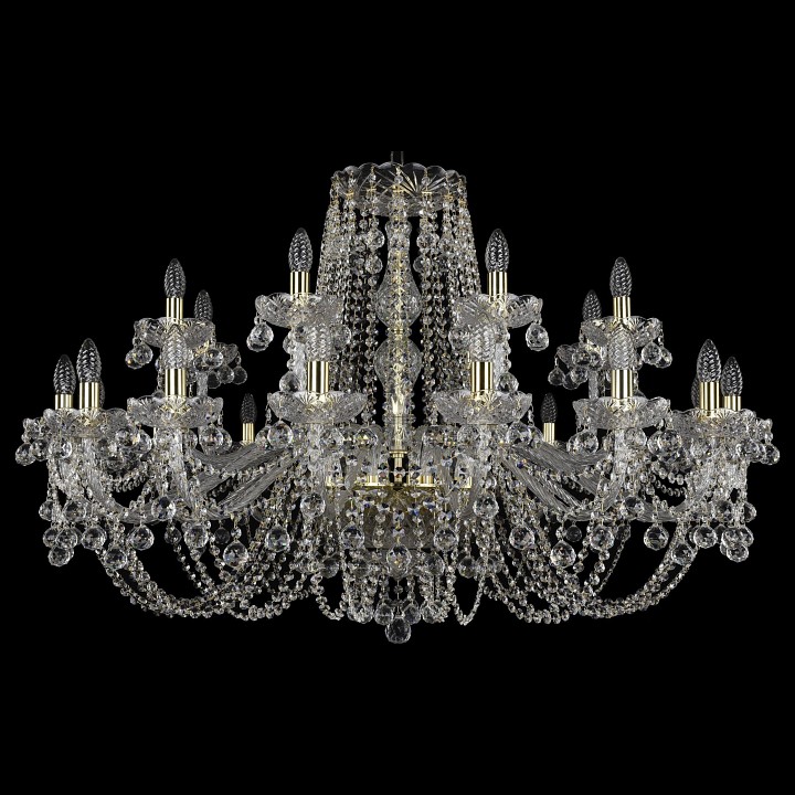 Подвесная люстра bohemia art classic 11.26 11.26.16+8.400.gd.b