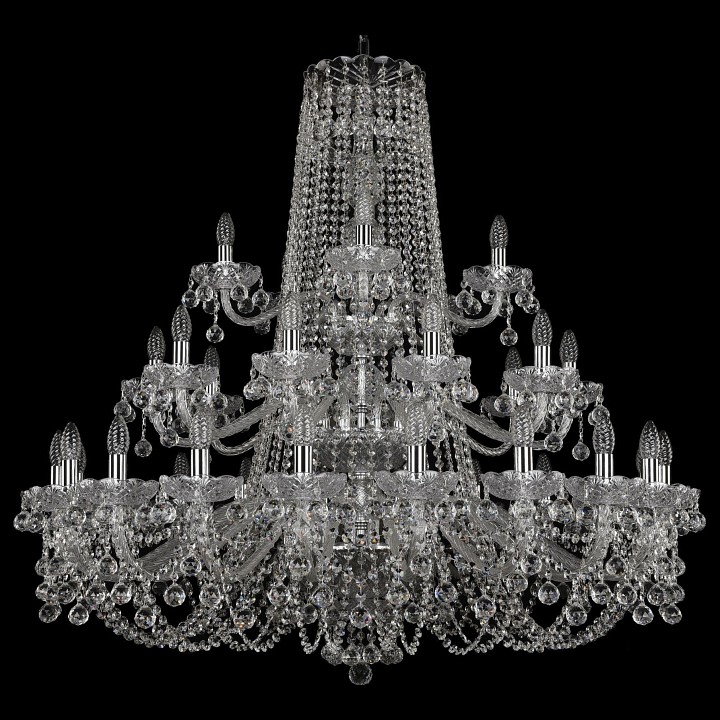 Подвесная люстра bohemia art classic 11.26 11.26.20+10+5.400.3d.cr.b