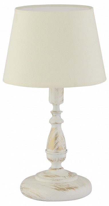 Настольная лампа декоративная adilux roksana white 18538
