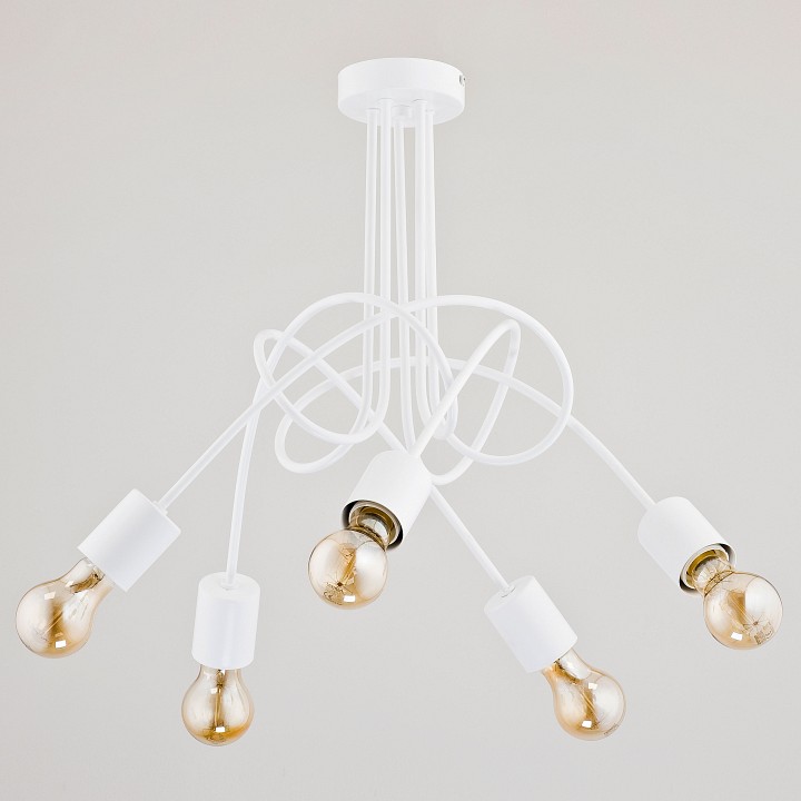 Люстра на штанге adilux tango white 23615