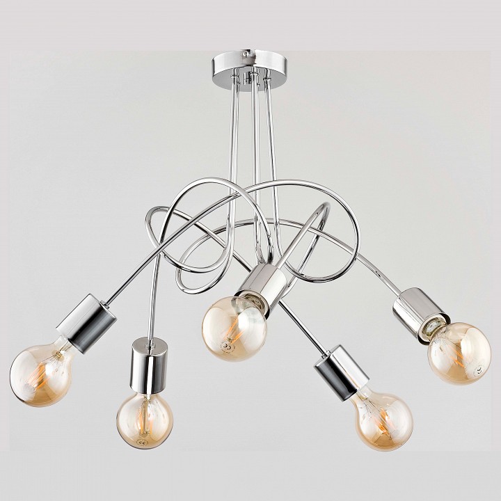 Люстра на штанге alfa tango chrome 24465