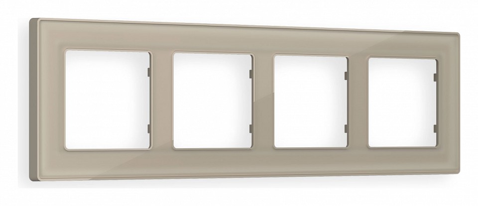 Рамка на 4 поста ambrella volt arctic af580364