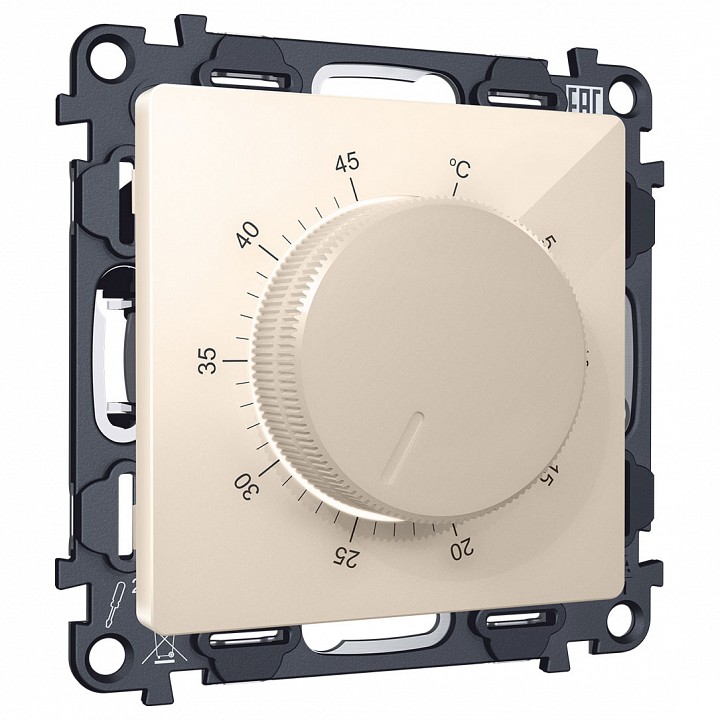 Терморегулятор электромеханический для теплого пола без рамки ambrella volt alfa ma305710