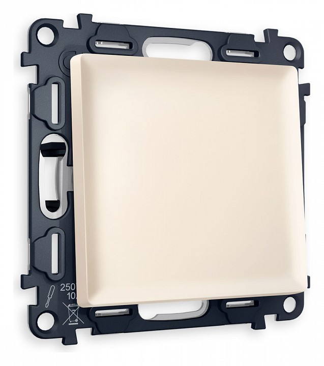 Выключатель перекрестный одноклавишный без рамки ambrella volt alfa ma321030