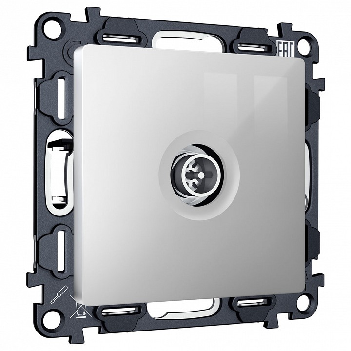 Тв-розетка оконечная без рамки ambrella volt alfa ma413005