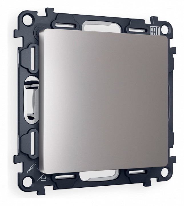 Заглушка для поста с рамкой ambrella volt alfa ma516010