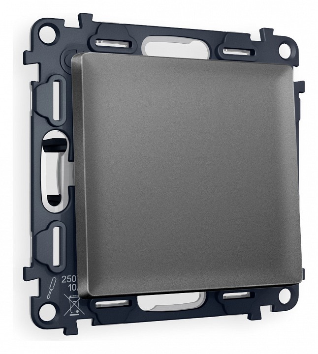 Выключатель проходной одноклавишный ambrella volt alfa ma651020