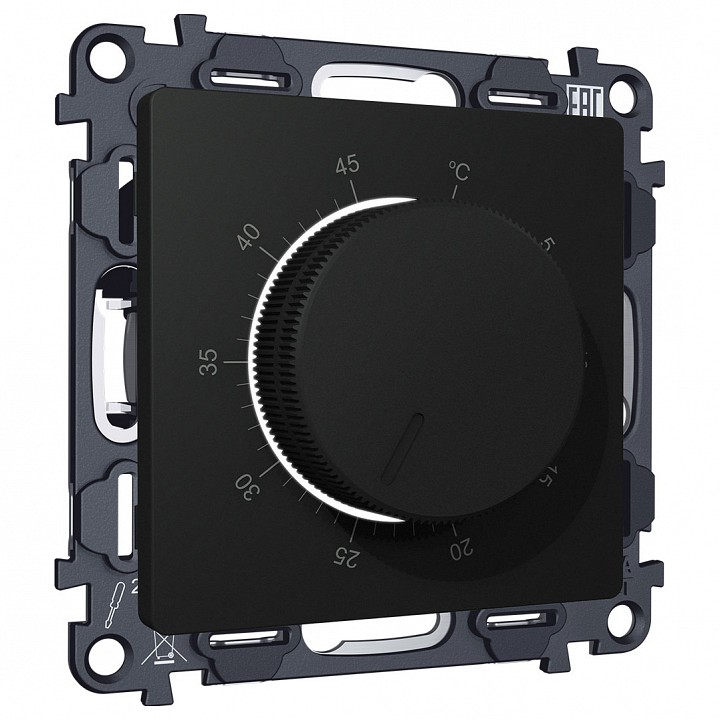 Терморегулятор электромеханический для теплого пола без рамки ambrella volt alfa ma805710