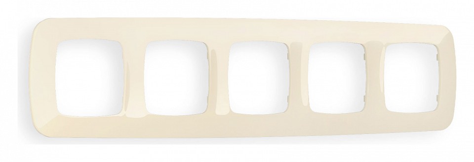 Рамка на 5 постов ambrella volt omega of140305