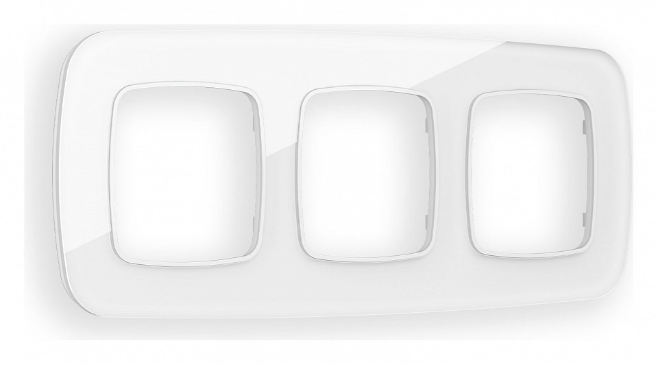 Рамка на 3 поста ambrella volt omega of350103