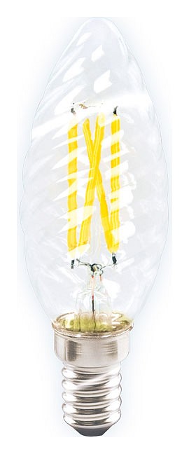 Лампа светодиодная ambrella light с37 e14 6вт 4200k 202124