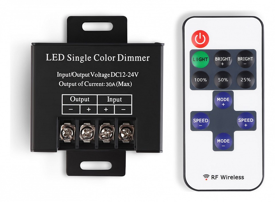 Контроллер-диммер с пультом ду ambrella light gs gs11051