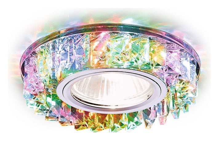 Встраиваемый светильник ambrella light s s255 ch/m