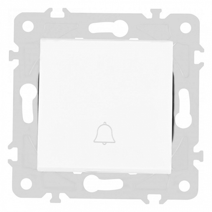 Кнопка звонка без рамки arte milano 203 203.36-1.white