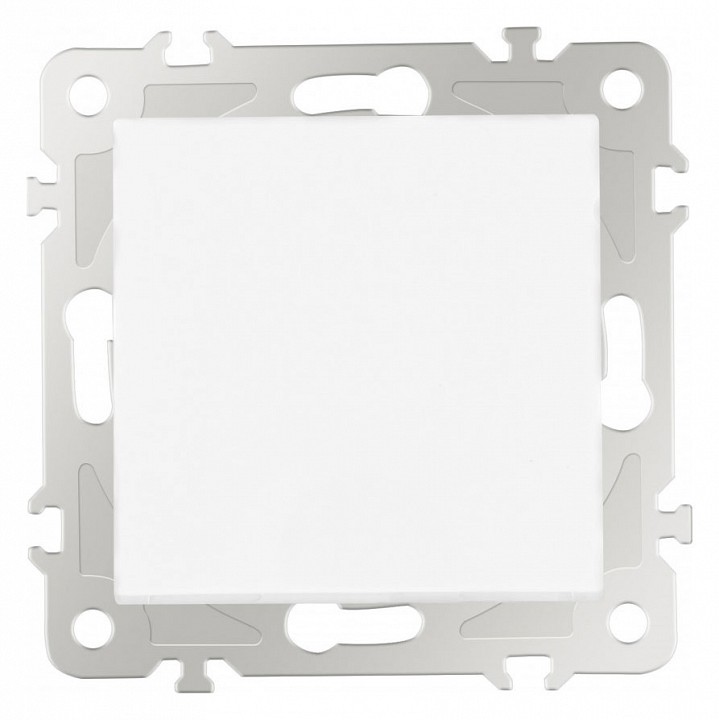 Выключатель проходной одноклавишный без рамки arte milano 206 206.32-1.white