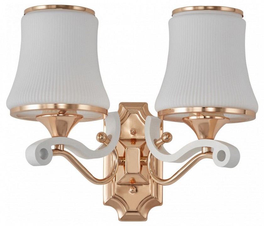 Бра arte milano florentia-3987 303987/2w wh/gd